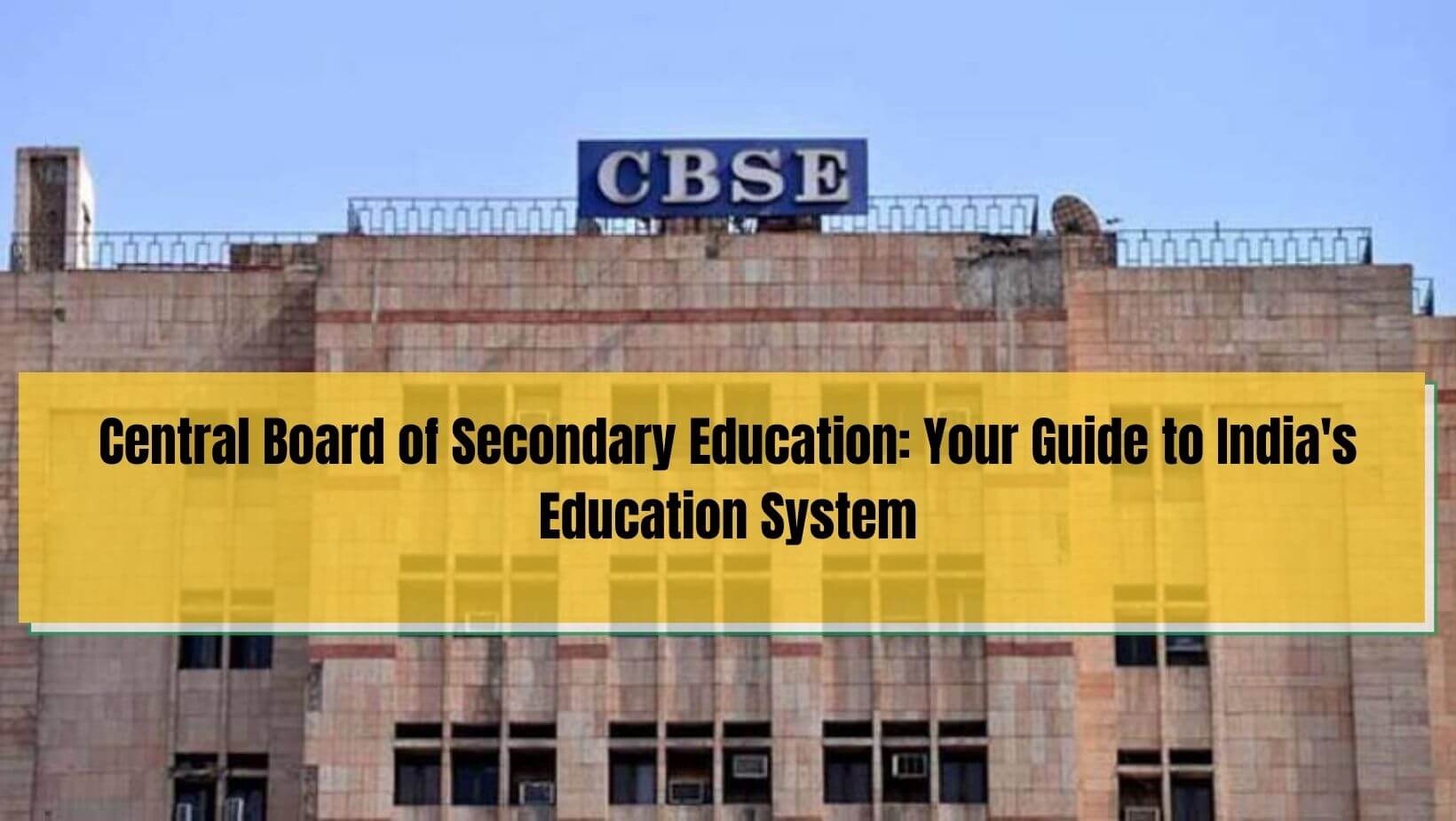 central board of secondary education