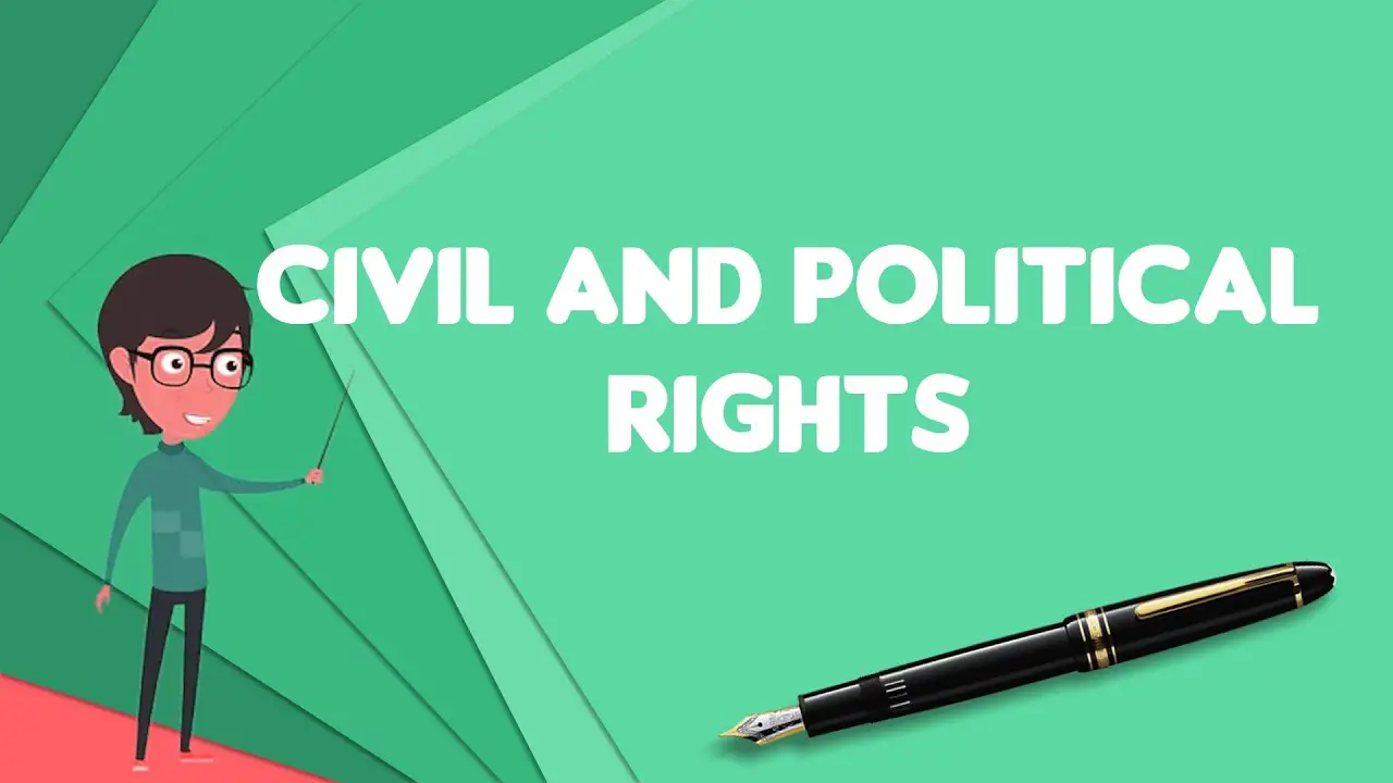 What is the Difference between Civil And Political Rights